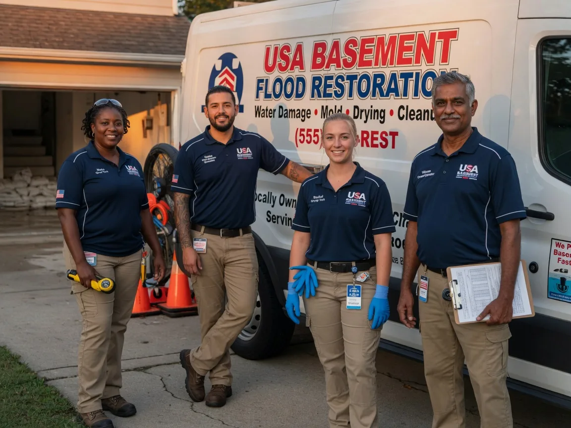 Basement Flood Cleanup company in Simpson, LA