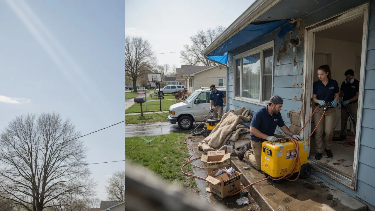 Basement Flood Cleanup in Simpson, LA near me